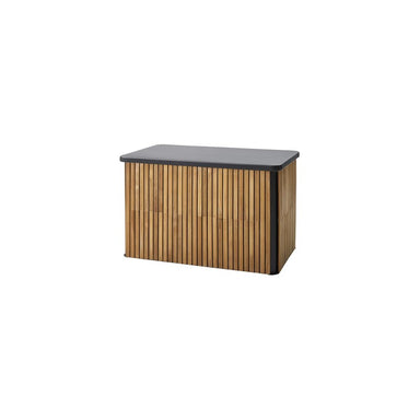 Cane-line Combine Cushion Box, Black & Teak