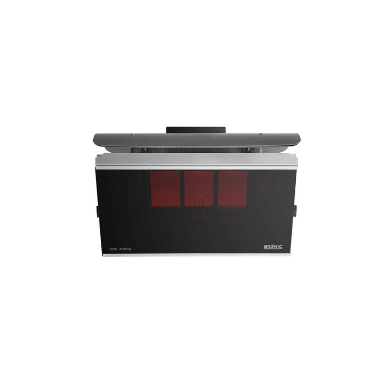 Bromic Platinum Smart-Heat® Gas Ceramic Heater, Black