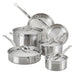 Hestan ProBond Stainless Steel 6-Piece Cookware Set