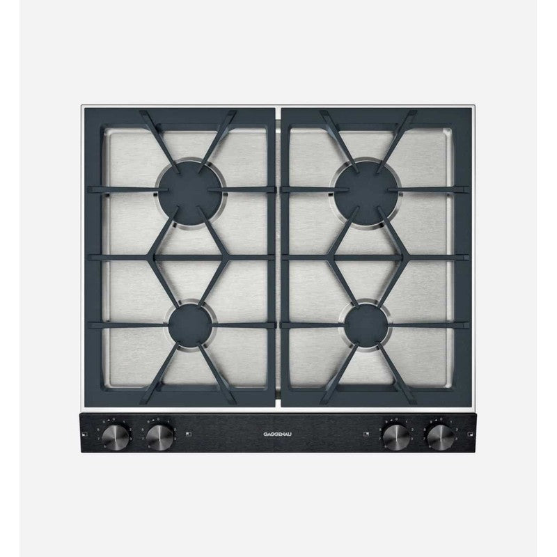 Gaggenau 200 Series VG264120F Brushed Stainless Steel Liquid Gas Cooktop 60cm
