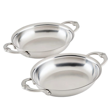 Hestan Provisions Stainless Steel Oval Mini Gratin 2-Piece Set