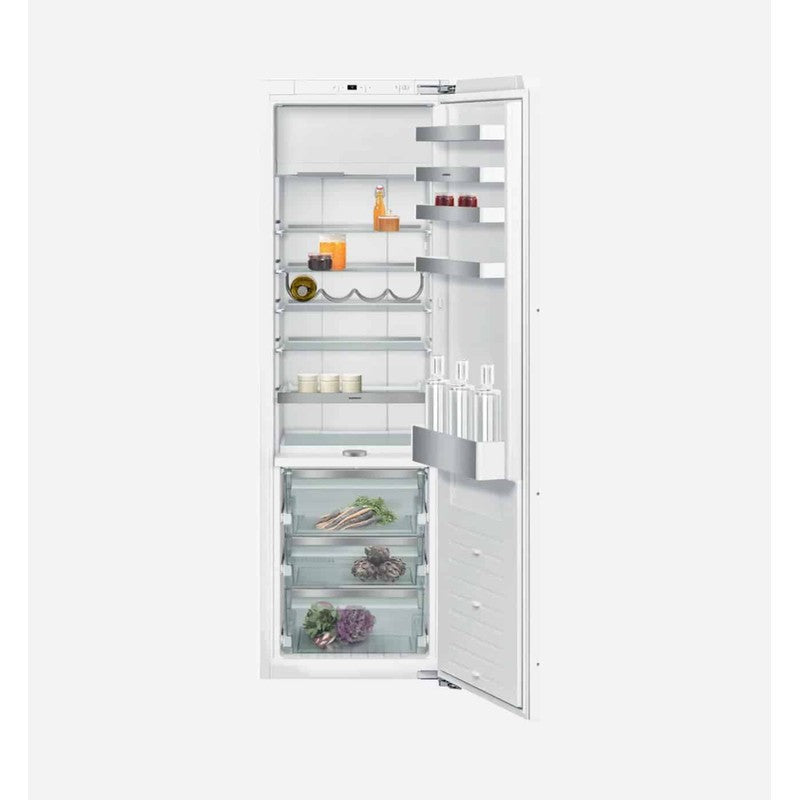 Gaggenau 200 Series RT282306 56cm Fridge-Freezer with Egg Trays, Wine & Champagne Rack & Ice Cube Tray
