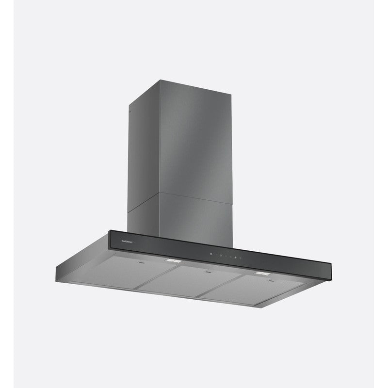 Gaggenau 200 Series AW290110 Stainless Steel Wall-Mounted Cooker Hood 90cm, Stainless Steel Look