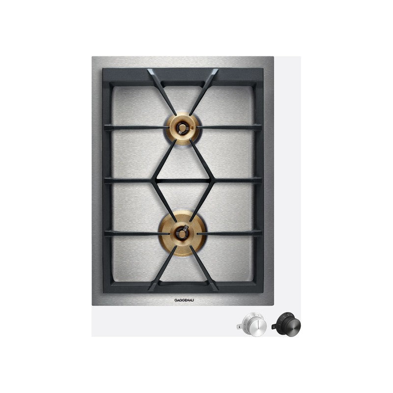 Gaggenau 400 Series VG425215 Stainless Steel Vario Natural Gas Cooktop 38cm