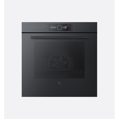 V-Zug Combair V6000 60P Glass Single Oven 60cm, Black Mirror