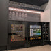 CELLA Wine & Beer Undercounter Fridge Bundle 600mm, Black Glass