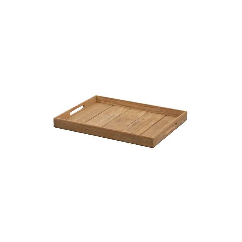 Cane-line Club Rectangular Tray Medium, Teak or Aluminium