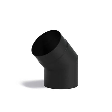 Adezz Forno Stovepipe Connector 150 Steel, Black
