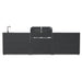 Cozze Elements Modular Outdoor Kitchen with Gas Grill, Storage & Sink, Matte-Black