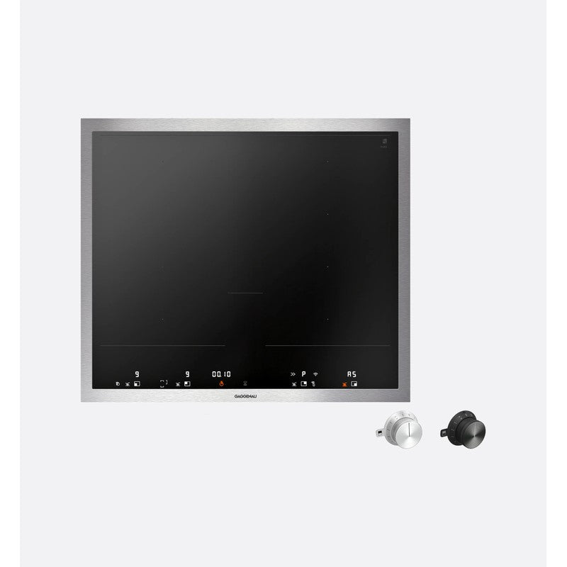 Gaggenau 400 Series VI462115 Stainless Steel Induction Cooktop 60cm, Black