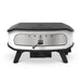 Cozze Rotate Gas Pizza Oven 17", Cordierite, White & Black