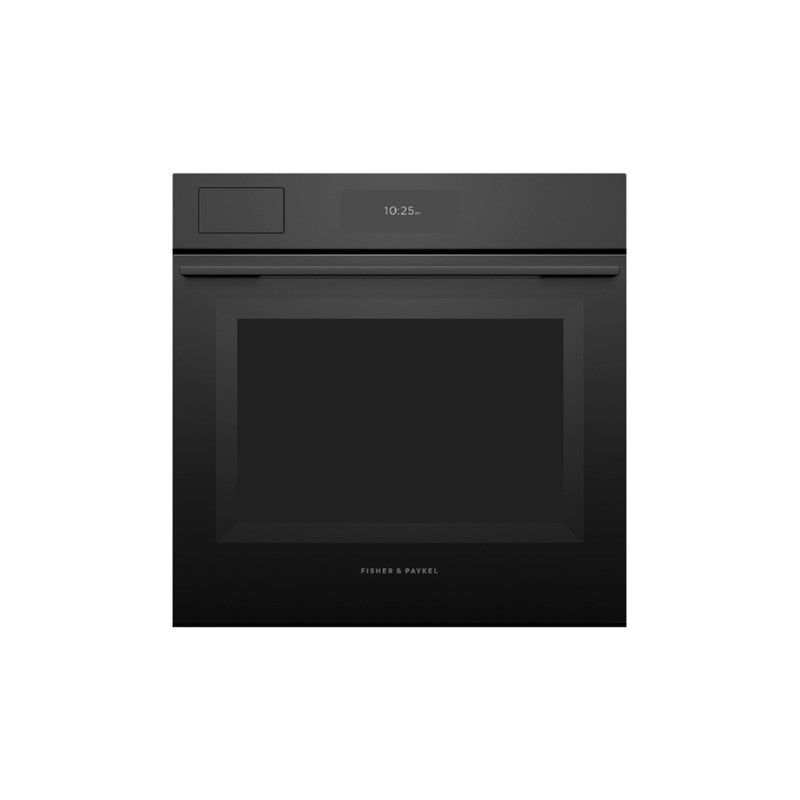 Fisher & Paykel OS60SAMVUB5 60cm Combination Steam Oven, Black Glass