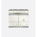 Lacanche LG1052CTCTYB 100cm Classic Cluny Dual Fuel Range Cooker, Chantilly & Brass