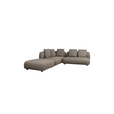 Cane-line Capture Corner Sofa with Chaise Lounge