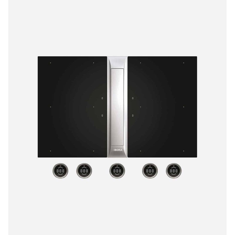 Bora Pro 3.0 Stainless Steel Hood & Cooktop Set, Black