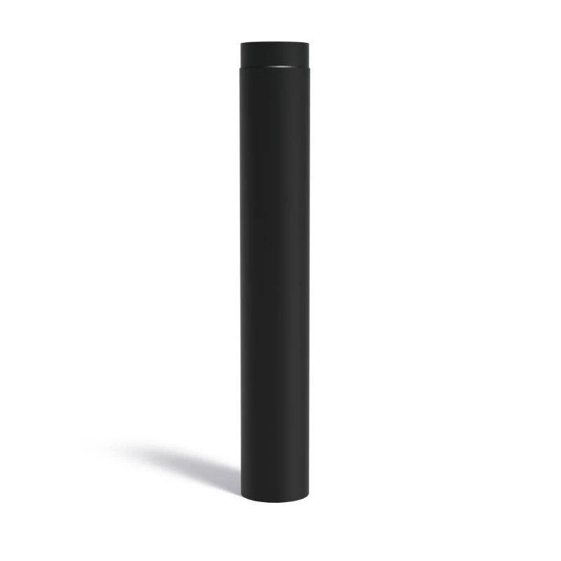 Adezz Forno Stovepipe 150 Steel Flue Extension, Black