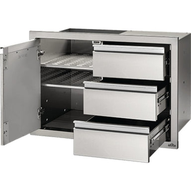 Napoleon Built-In Components Single Door & Triple Drawer Combo 36 x 24 Inch
