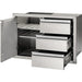 Napoleon Built-In Components Single Door & Triple Drawer Combo 36 x 24 Inch
