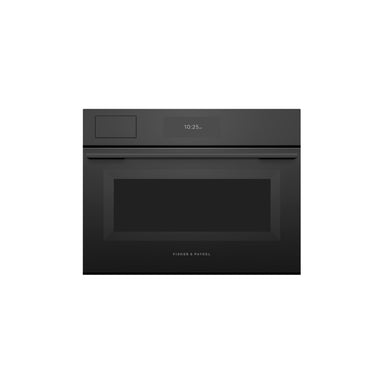 Fisher & Paykel OS60NAMVUB5 60cm Combination Steam Oven, Black Glass