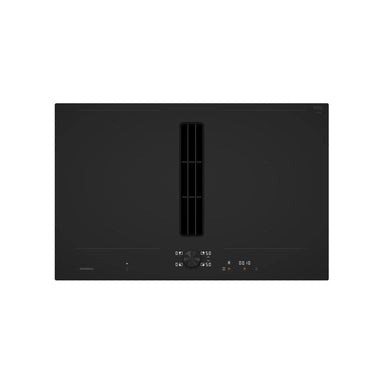 Gaggenau 200 Series CV282101M Glass Flex Induction Cooktop 80cm with Integrated Ventilation System, Matte Black