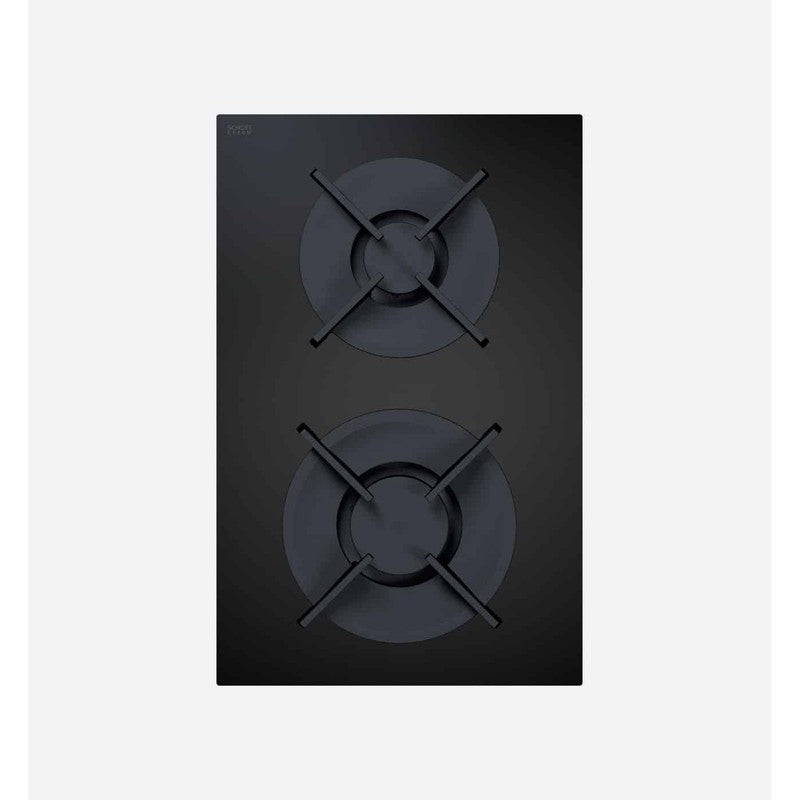 Bora CKG Ceramic 2 Burner Domino Gas Hob 32.7cm, Black