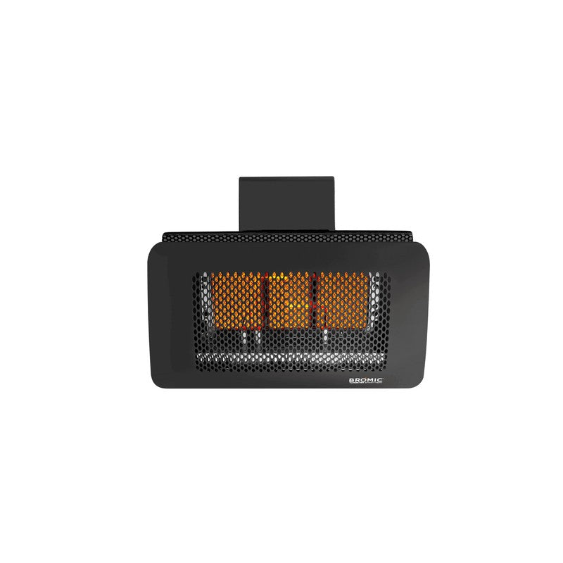 Bromic Tungsten Smart-Heat® Gas Stainless Steel Heater, Matte Black