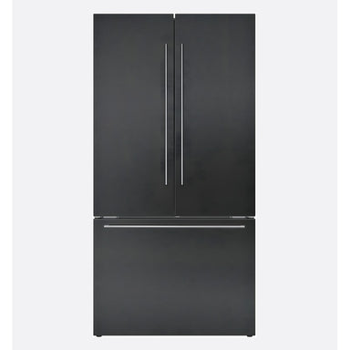 Gaggenau 200 Series RY295350 Stainless Steel French Door Bottom Freezer 90.5cm, Black