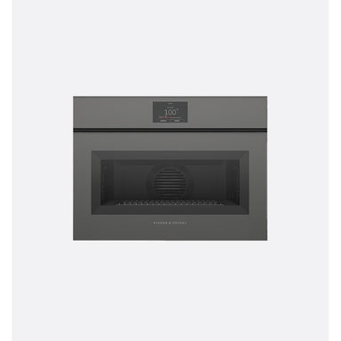 Fisher & Paykel OS60NMTNG1 60cm Compact Combi-Steam Oven, Grey