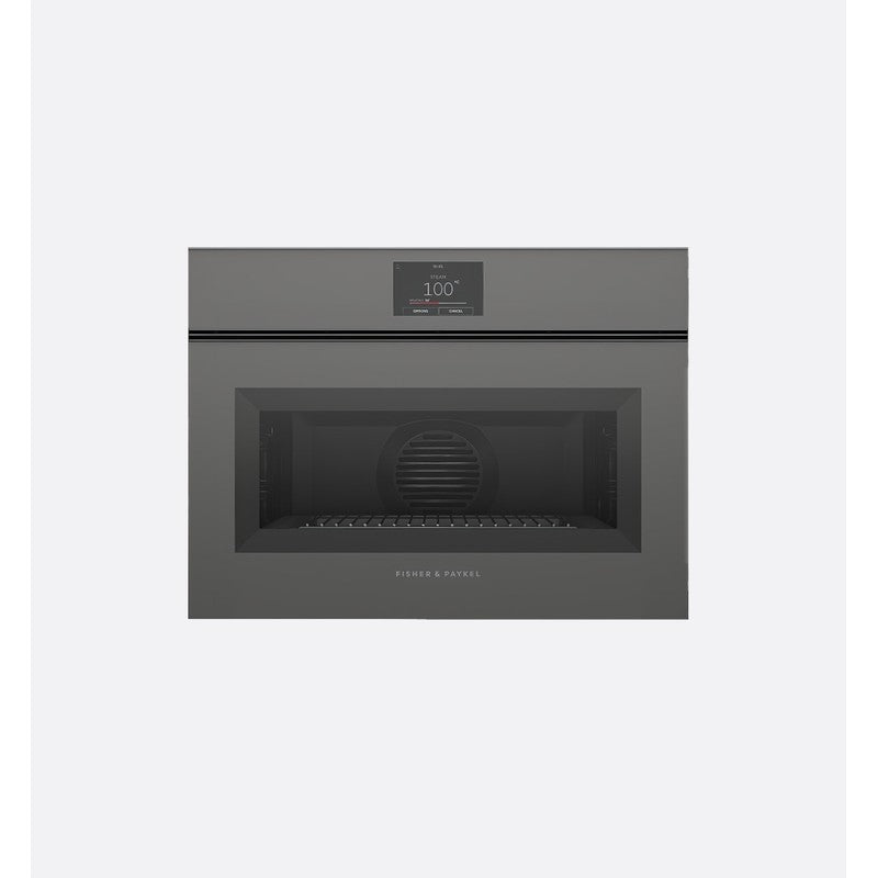 Fisher & Paykel OS60NMTNG1 60cm Compact Combi-Steam Oven, Grey