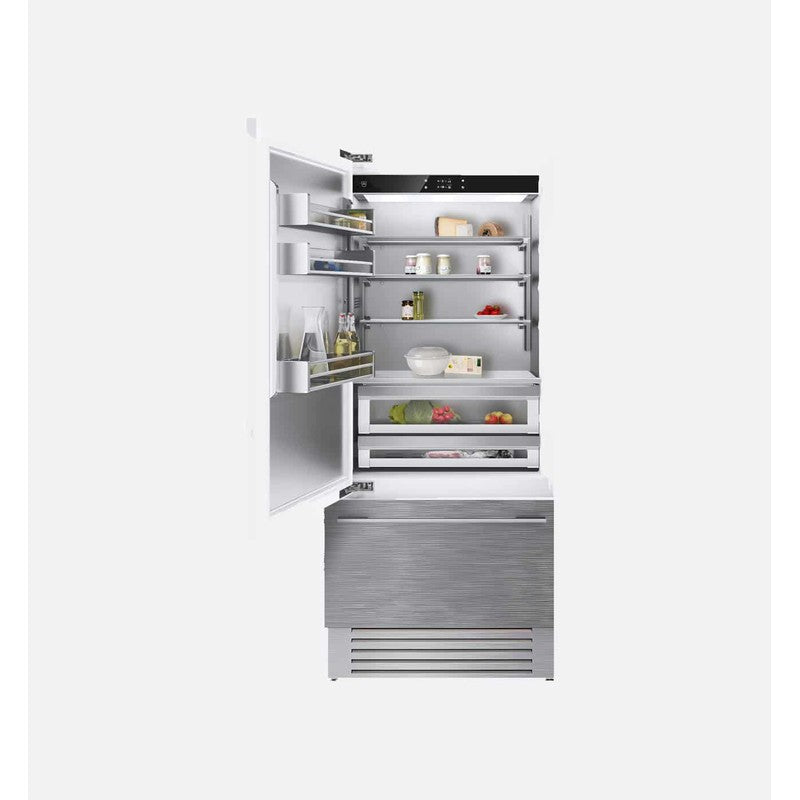 V-Zug V6000 CombiCooler Supreme 90cm Fridge-Freezer, Left Hand Hinge