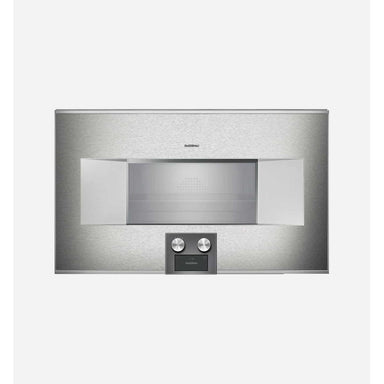 Gaggenau BS484112 400 Series Stainless Steel Combi-Steam Oven 76cm, Right Hand Hinge