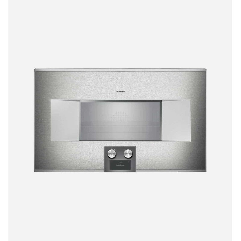 Gaggenau BS484112 400 Series Stainless Steel Combi-Steam Oven 76cm, Right Hand Hinge