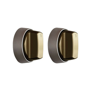 Wolf M Series Professional Built in Oven Brushed Brass Knob Kit