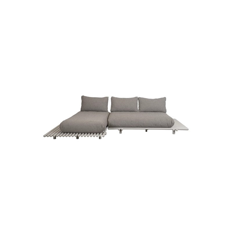 Cane-line Sticks Platform Sofa with Chaise Lounge