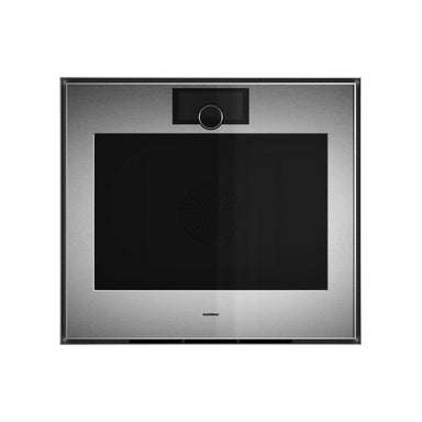 Gaggenau Expressive Series GO480120 Stainless Steel Built-In Single Oven 76cm, Right Hand Hinge