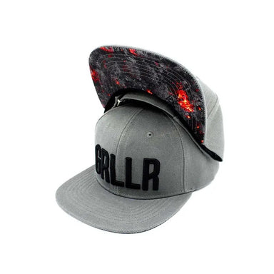 GRLLR Snapback Cap, Charcoal Grey