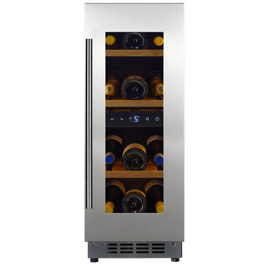 CELLA W18S-SSH Stainless Steel Wine Fridge 18 Bottle