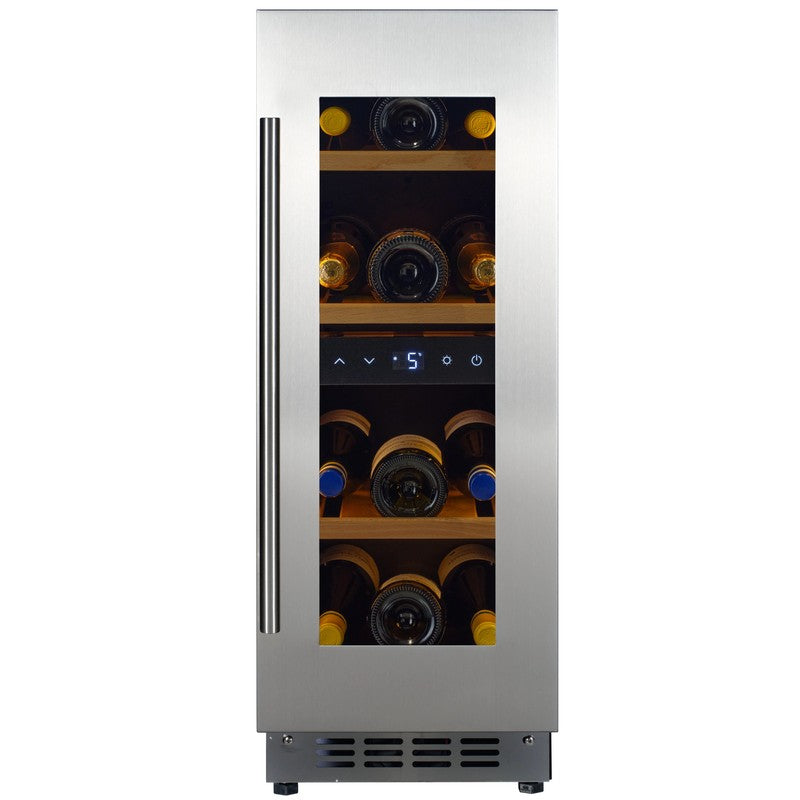 CELLA W18S-SSH Stainless Steel Wine Fridge 18 Bottle