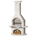 Buschbeck Elba Masonry Barbecue, White Quartz & Stainless Steel