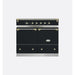 Lacanche Classic Cluny LVI1052CTANTA 100cm Induction Range Cooker, Anthracite & Brass