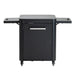 Cozze Premium 600 Steel Table with Folding Side Tables & Gas Bottle Storage