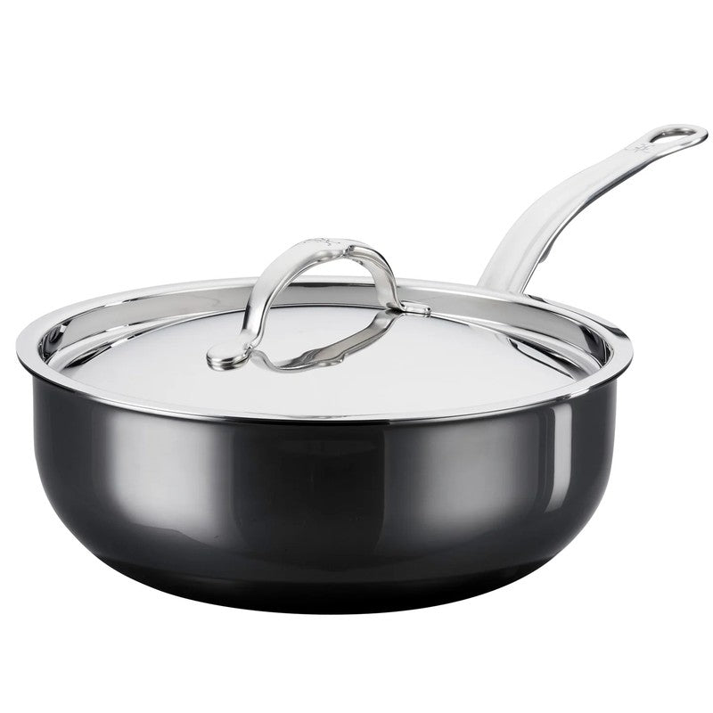 Hestan NanoBond Titanium-Coated Stainless Steel Essential Pan with Lid