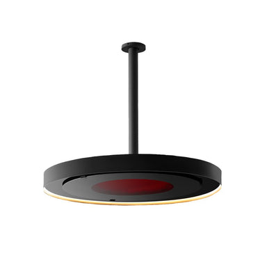 Bromic Heating Eclipse Steel Straight Pole 600mm, Matte Black