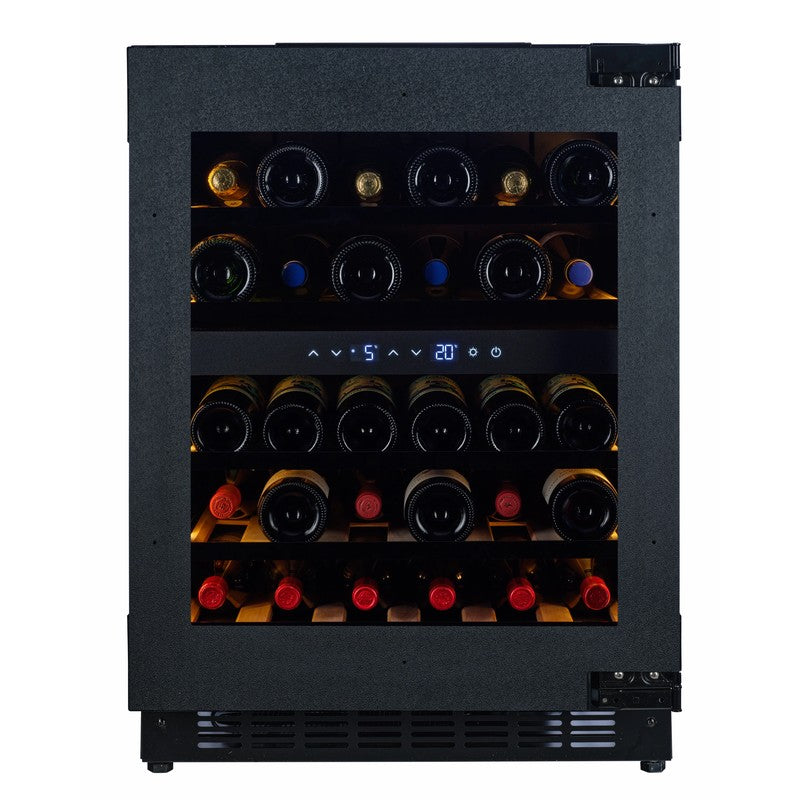 CELLA Kitchenline Panel Ready Wine Fridge 36 Bottle with Push2open