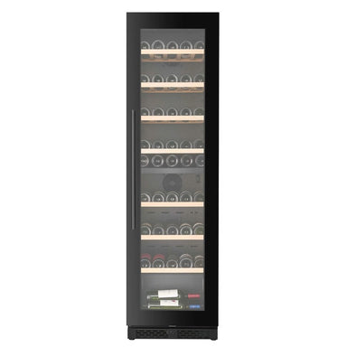 CELLA W75D-BLACK Dual Zone Wine Cooler 71 Bottle, Black