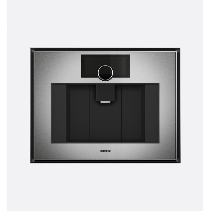 Gaggenau Expressive Series GC451120 Stainless Steel Built-In Fully-Automatic Espresso Machine 60cm with Removable Water Tank
