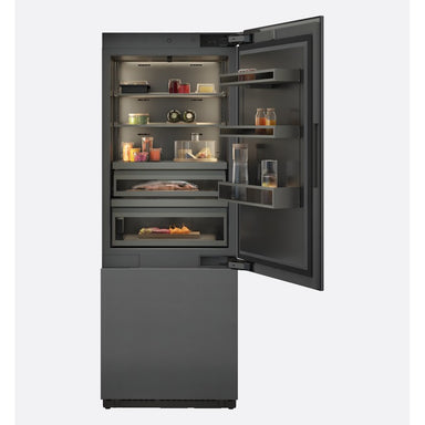 Gaggenau Vario Cooling Expressive Series RVB477190 76cm Stainless Steel Fridge Freezer with Icemaker