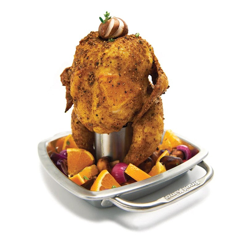 Broil King Premium Chicken Roaster with Pan