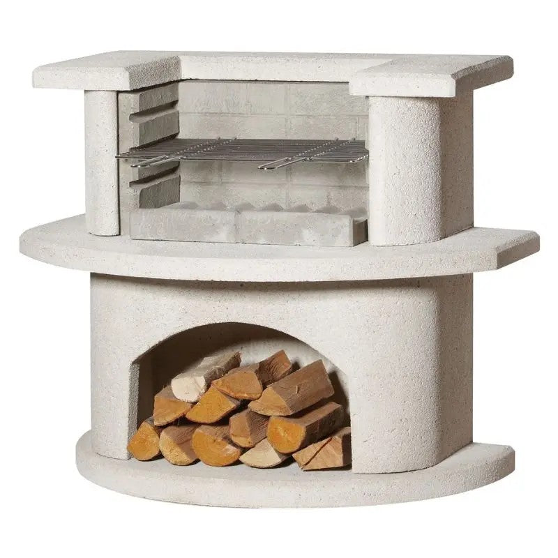 Buschbeck Venedig Masonry Barbecue, Pure White Quartz
