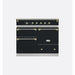 Lacanche Classic Macon LVI1053CTANTA Induction Range Cooker 100cm, Anthracite & Brass